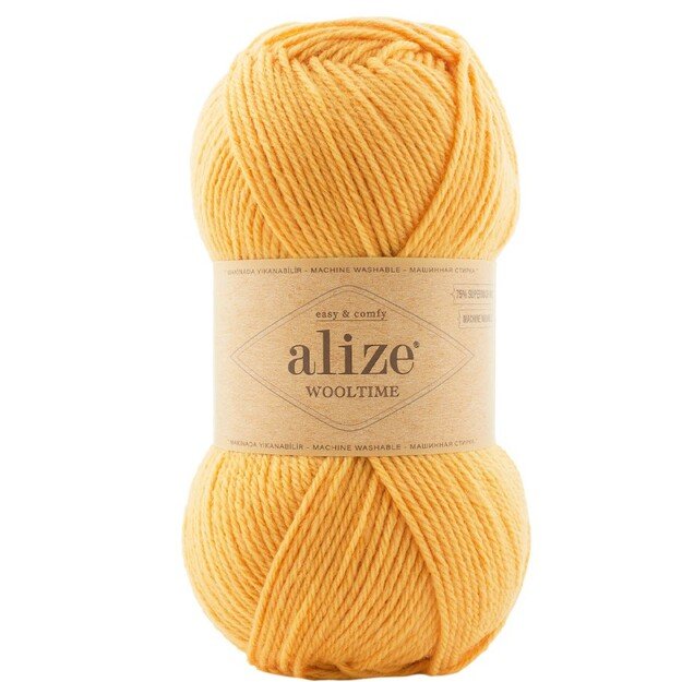 WOOLTIME Alize- 75% Superwash wool, 25% Polyamide, 100gr 200m, Nr 281