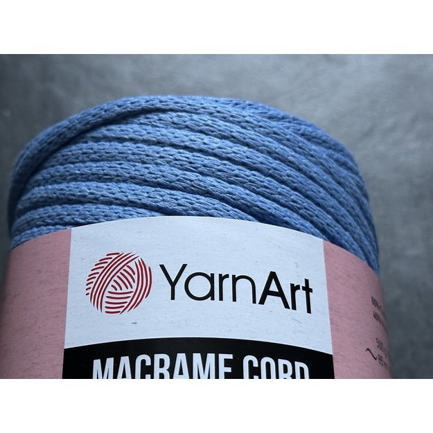 MACRAME Cord 5mm- 60% Cotton, 40% Viscose&Polyester, 500 gr/ 85 m, Nr 786