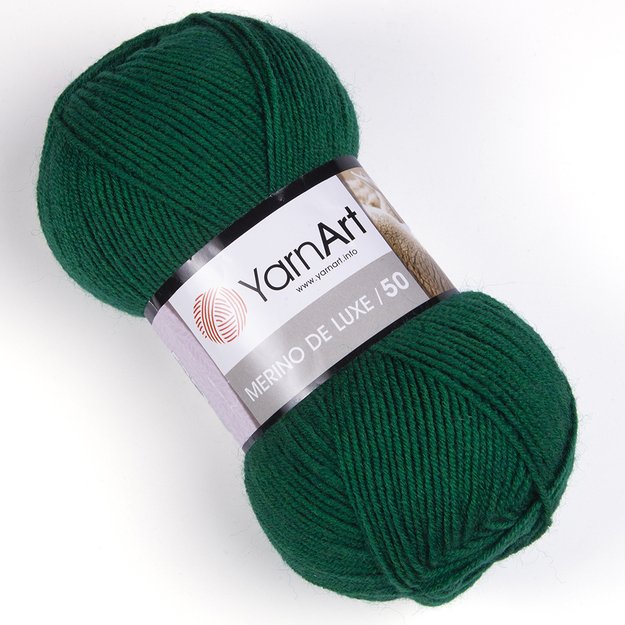 MERINO DE LUXE 50- 50% Wool Schurwolle, 50% Acrylic, 100gr / 280m, Nr 338