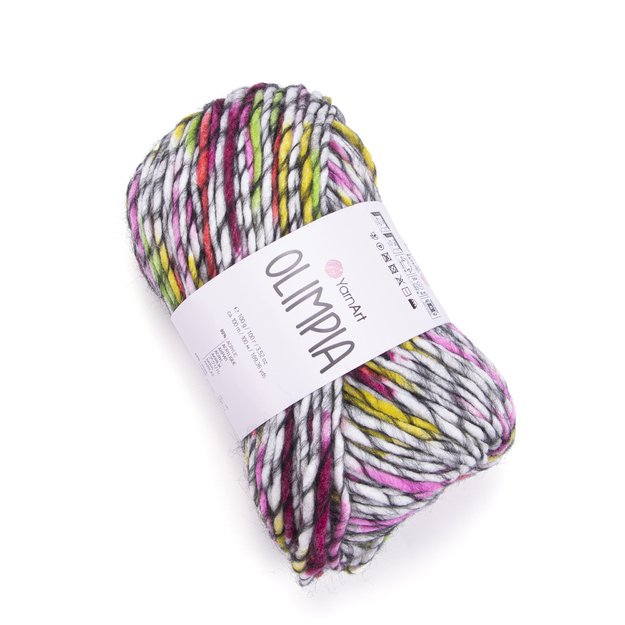 OLIMPIA- 20% wool, 80% acrylic, 100 gr/ 100m, Nr 1401