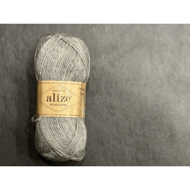 WOOLTIME Alize- 75% Superwash wool, 25% Polyamide, 100gr 200m, Nr 208