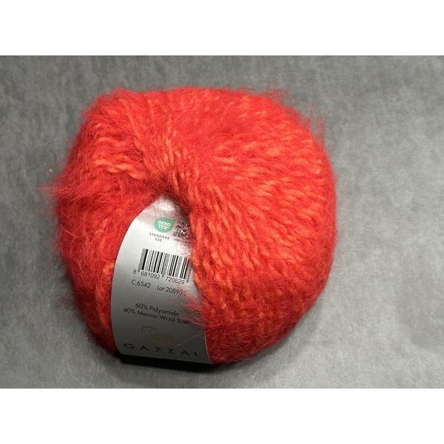 TEDDY Gazzal- 60% Polyamide, 40% Merino wool, 50gr/ 150m, Nr 6542