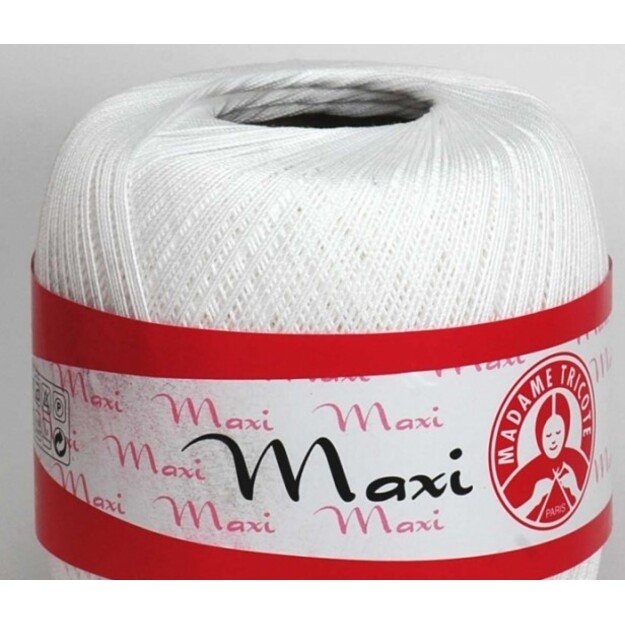 MAXI Madame Tricote- 100% Cotton, 100gr / 565m, Nr 1000