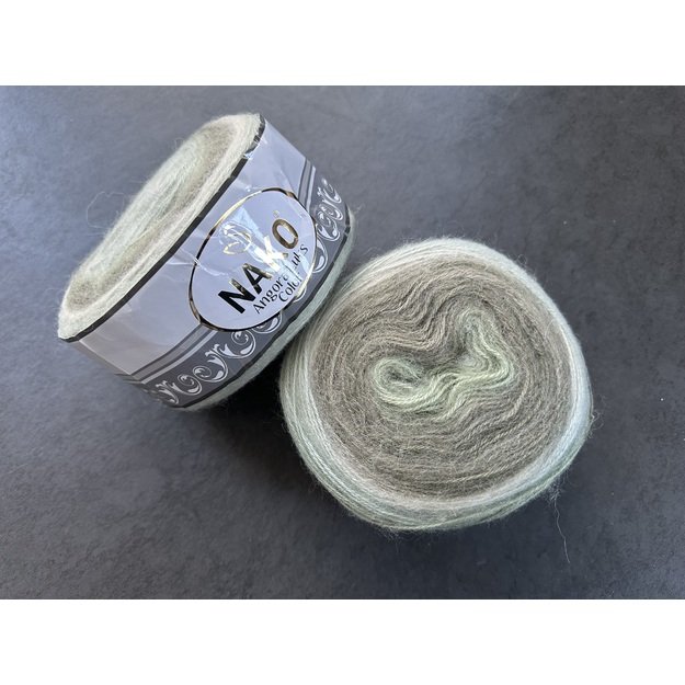 ANGORA LUKS Color Nako- 5% moher, 15% wool, 80% premium akrilik, 150 gr/ 810m, Nr 82361 1