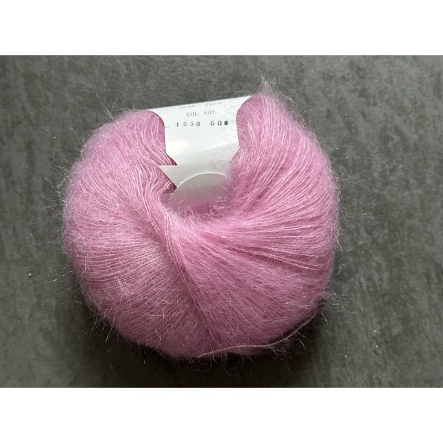 POKER Super kid mohair silk- 75% mohair sk, 25% silk, 25gr/ 212m, Nr 1558