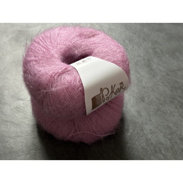 POKER Super kid mohair silk- 75% mohair sk, 25% silk, 25gr/ 212m, Nr 1558