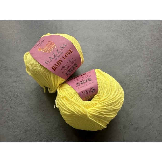 BABY LOVE Gazzal  45% Acrylic,  55% Modal, 50gr/ 115m, Nr 1607