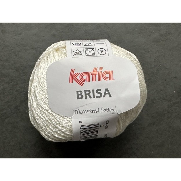 BRISA- 60% mercerized Cotton, 40% viscose, 50gr/ 125m, Nr 03