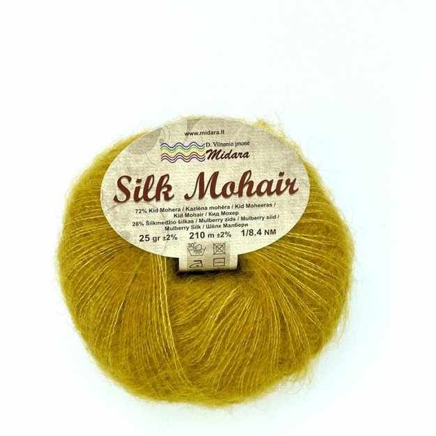 SILK MOHAIR- 72% Kid Mohair, 28% Mulberry Silk, 25gr/ 210m, Nr M-320