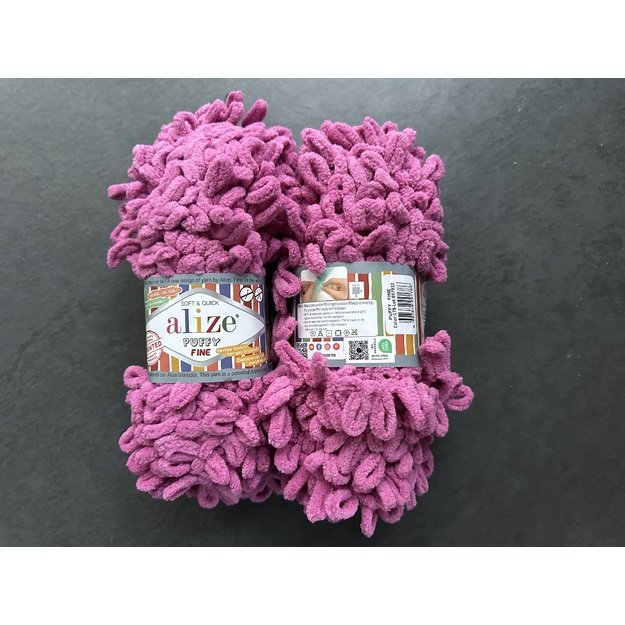 PUFFY FINE Alize 100% Micropolyester, 100 gr / 14,5 m, Nr 178 1