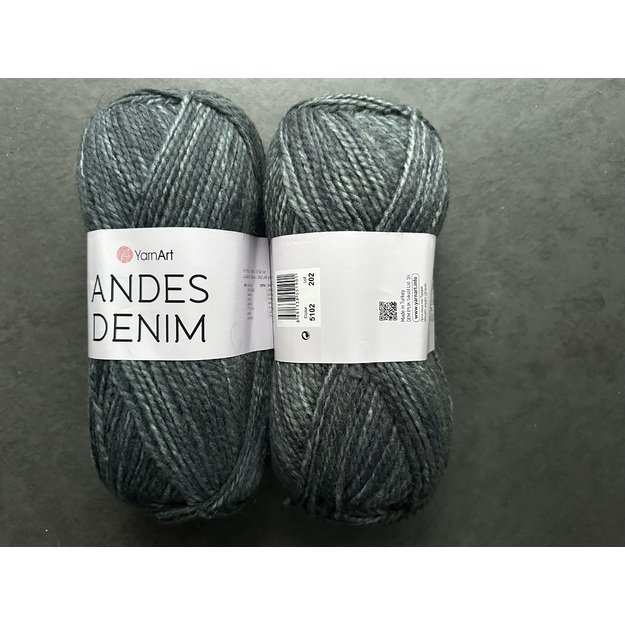 ANDES DENIM - 80% acrylic, 20% wool, 150gr/240m, Nr 5102 1