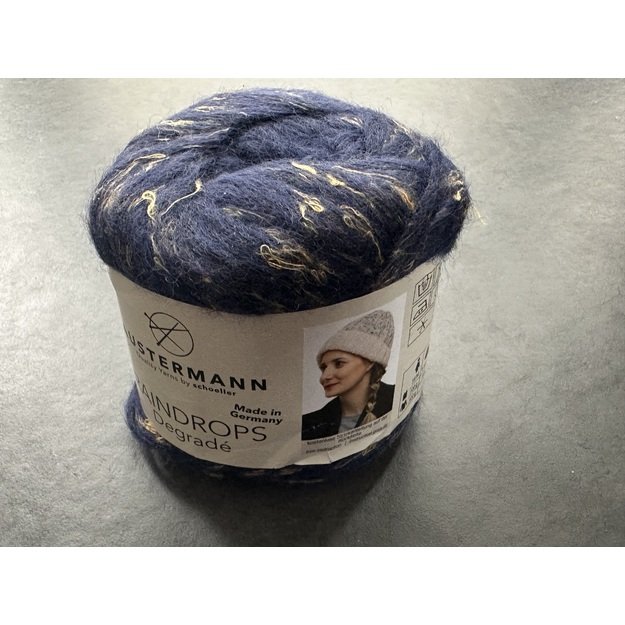 AUSERMANN Raindrops Degrade- 75% Wolle, 20% Polyamid, 5% Baumwolle, 50 gr/ 120 m, Nr 0005