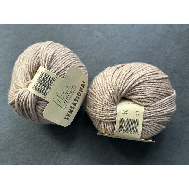 Sensational Fibra Natura- 100% merino vilna, 50 gr / 83 m, Nr 40834 2