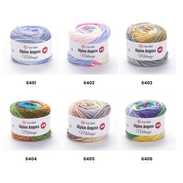 Pledas- "SRAIGIUS" Alpine Angora Melange 5