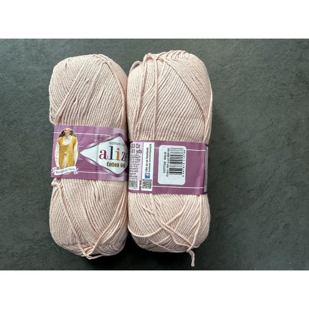 COTTON GOLD Alize- 55% Cotton, 45% Acrylic, 100gr/ 330m, Nr 161 2