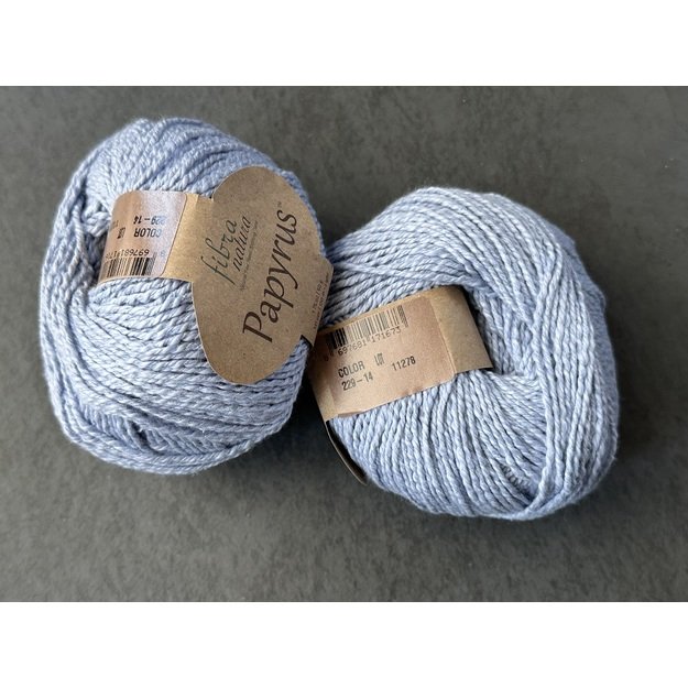 PAPYRUS Fibra Natura-78% cotton, 22% silk, 50gr / 120m, Nr 229-14 1
