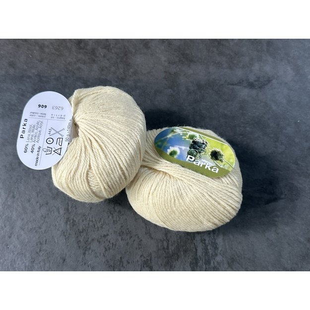 PARKA- 60% Wool, 40% Acrilic, 50 gr/ 140m, Nr 606