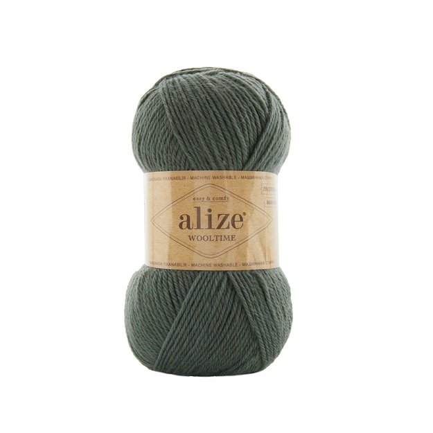 WOOLTIME Alize- 75% Superwash wool, 25% Polyamide, 100gr 200m, Nr 372