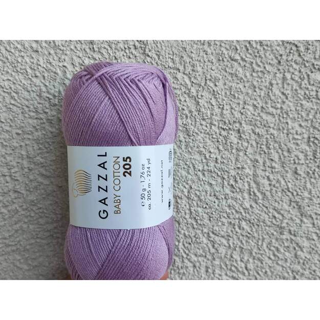 BABY COTTON 205 Gazzal- 50% cotton, 50% acrylic, 50 gr/ 205m, Nr 510