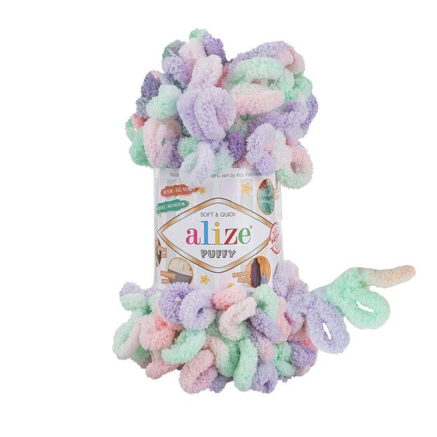 PUFFY COLOR- 100% Micropolyester, 100 gr/ 9m, Nr 5938