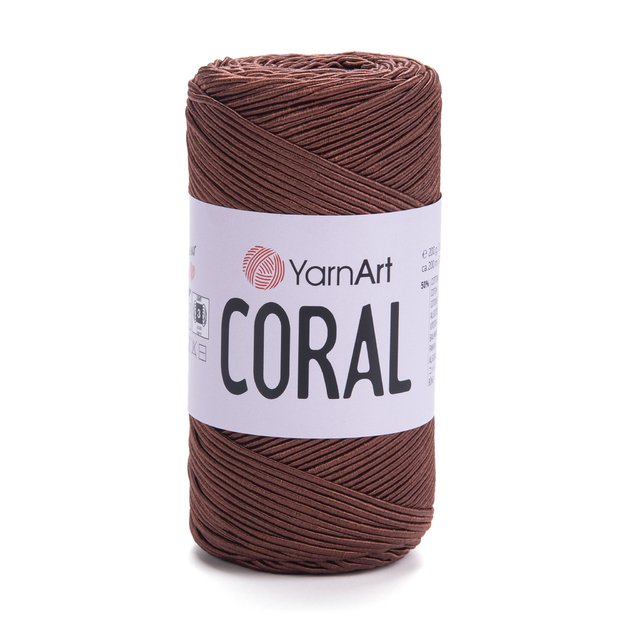 CORAL YarnArt- 50% cotton, 50% polyester, 200gr/ 200m, Nr 1905