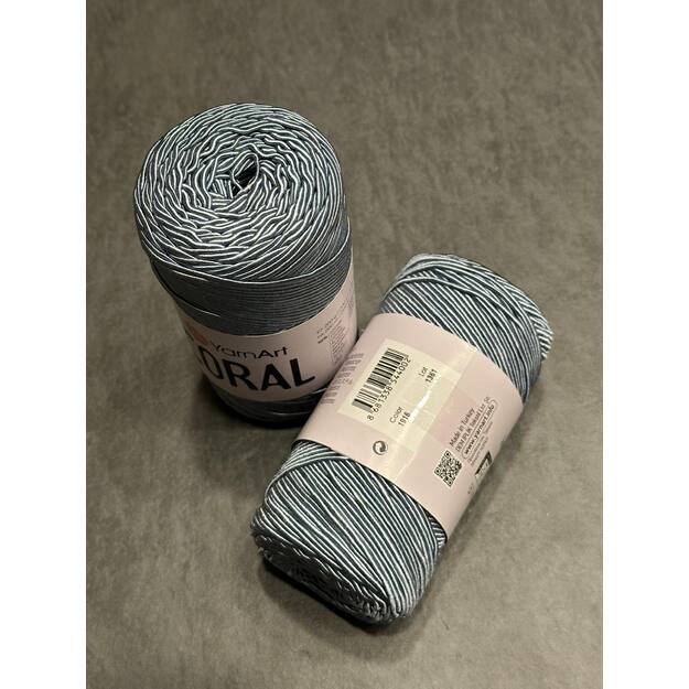 CORAL YarnArt- 50% cotton, 50% polyester, 200gr/ 200m, Nr 1916