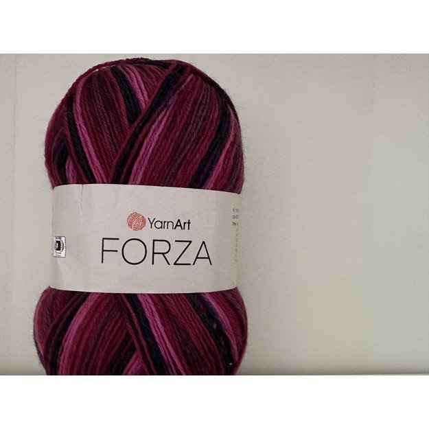 FORZA YarnArt- 75% wool, 25% poliamide, 100gr/ 420m, Nr 2508